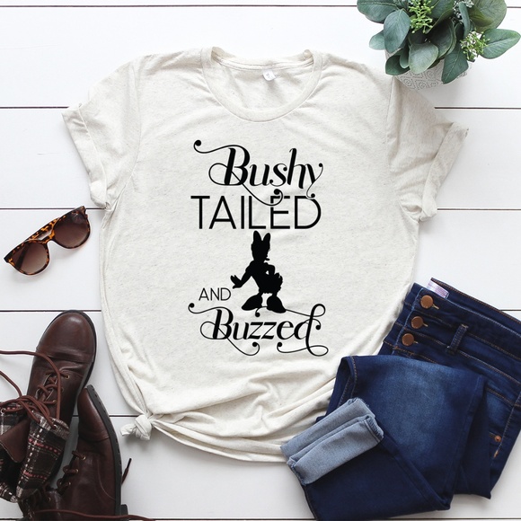 DAISY DUCK Funny Drinking themed T-shirt for Women - Picture 3 of 6